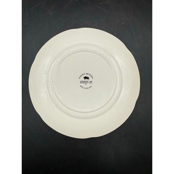 Vintage Johnson Brothers China “Lynton” 8" Small Serving Plate - Picture 3 of 8